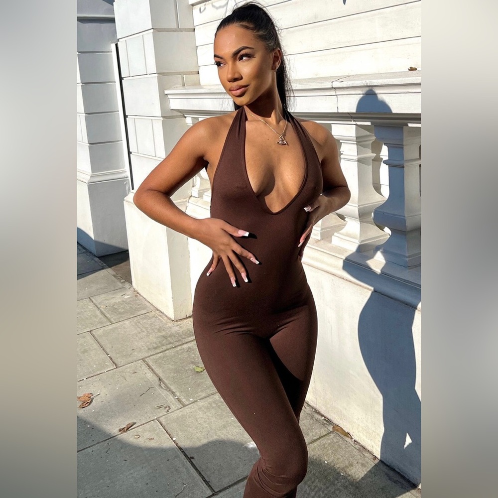 Brown Tokyo jumpsuit